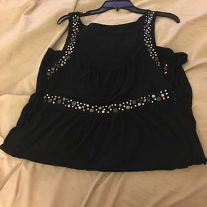 Dress with Golden copper design